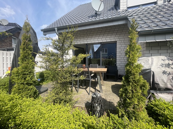 Blick auf die Terrasse 