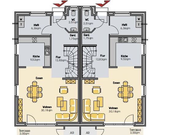 Grundriss Erdgeschoss