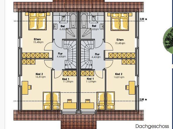 Grundriss Dachgeschoss