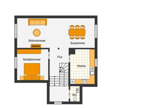 Grundriss Obergeschoss