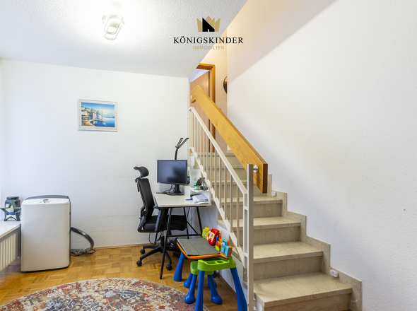 Wohnbereich mit ideal integrierbarem Homeoffice-Platz
