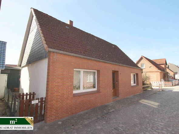 Gepflegte Außenfassade mit Eingangsbereich EFH