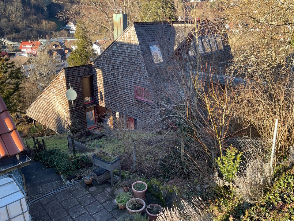 Hausansicht von der Straße