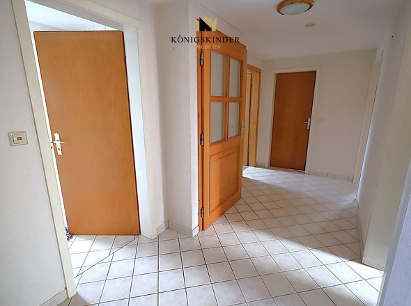 Jetzt sind wir im Obergeschoss