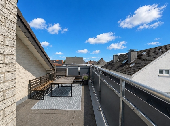 Herrlicher Sonnenbalkon