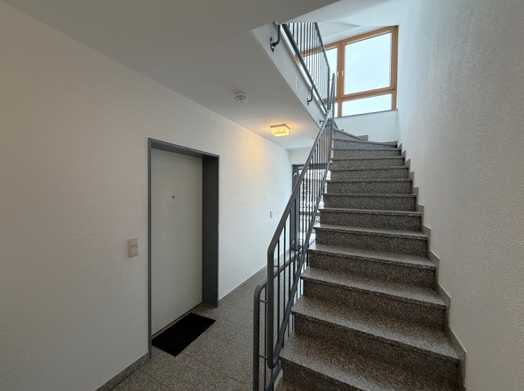 Gepflegtes Treppenhaus