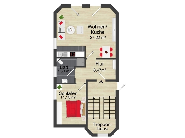 1. Obergeschoss links