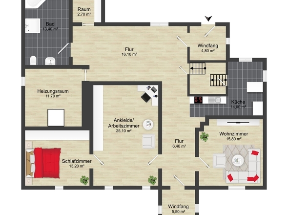 Grundriss Erdgeschoss