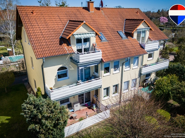 Luftaufnahme, Haus 1 