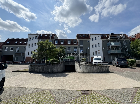 Rückansicht Tiefgarage