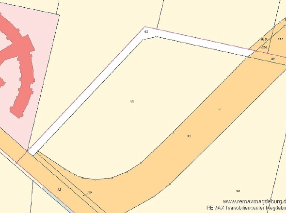 Auszug Liegenschaftskarte