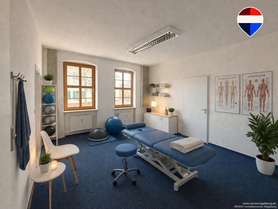 Gewerberaum- mit KI möbliert