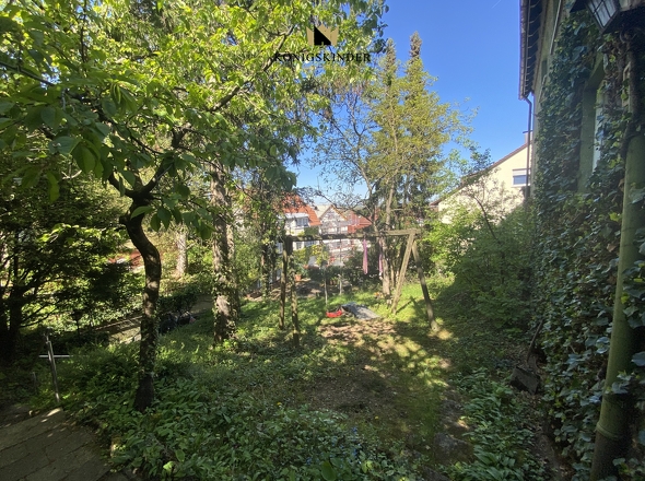 Garten vor dem Haus