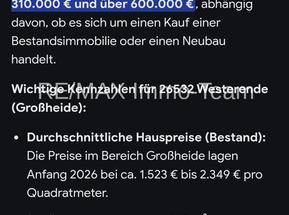 Info_Kaufpreise_PLZ-Bereich_26532