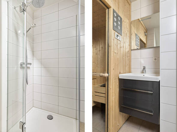 Sauna,Dusche