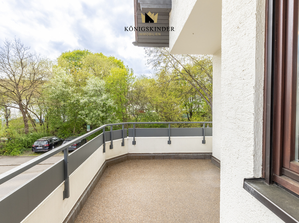 Geniesen Sie den Balkon...