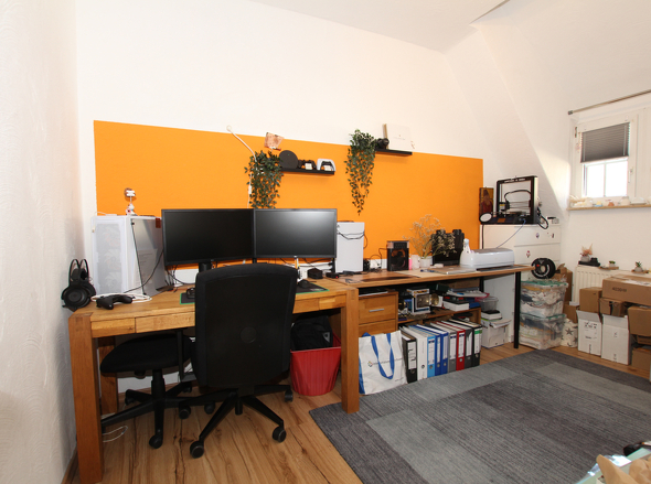Büro/Schlafzimmer