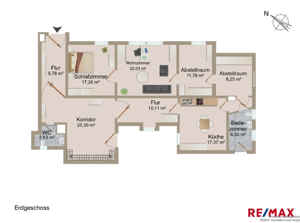 Grundriss Erdgeschoss