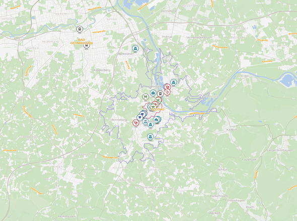 Site plan (macro)