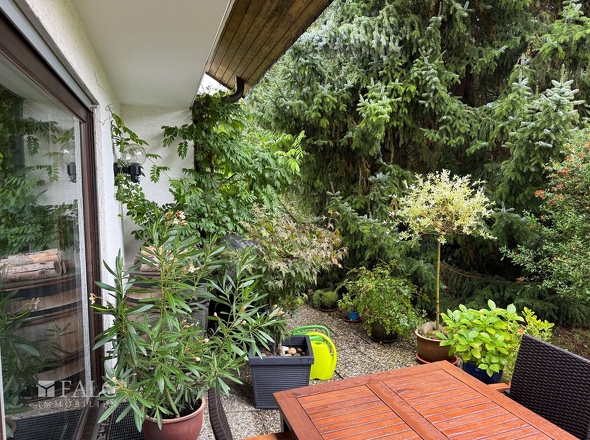 Blick in Garten
