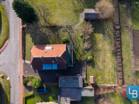 Grundstück von oben 