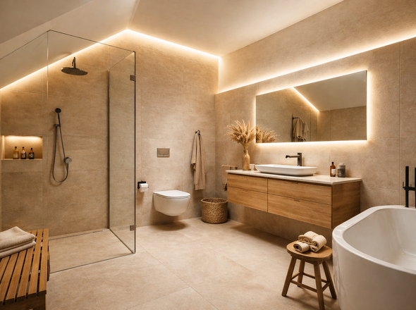 Wohnbeispiel Badezimmer