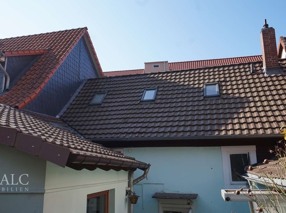 Blick vom Innenhof