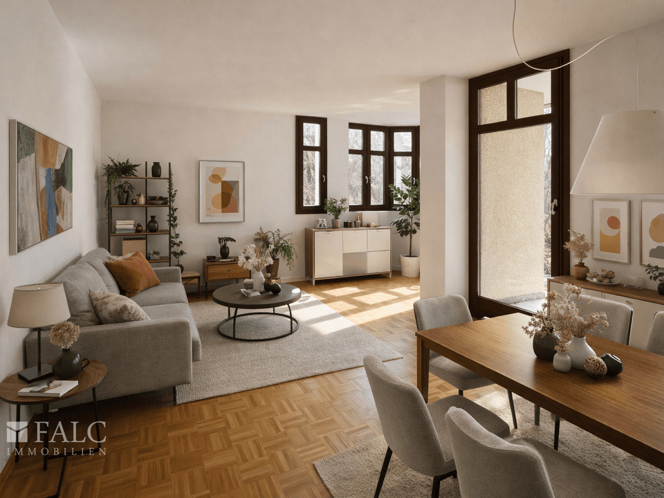 Einrichtungsbeispiel Wohnzimmer