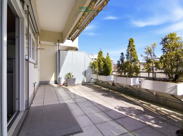 Großzügiger Balkon
