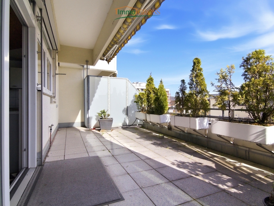 Großzügiger Balkon