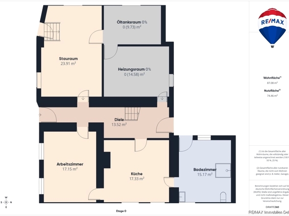Grundriss Erdgeschoss