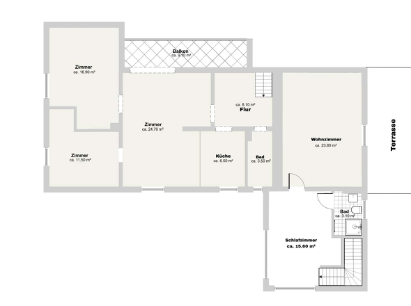 Grundriss 1. OG