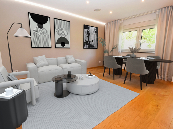Wohnzimmer (virt. möbliert)