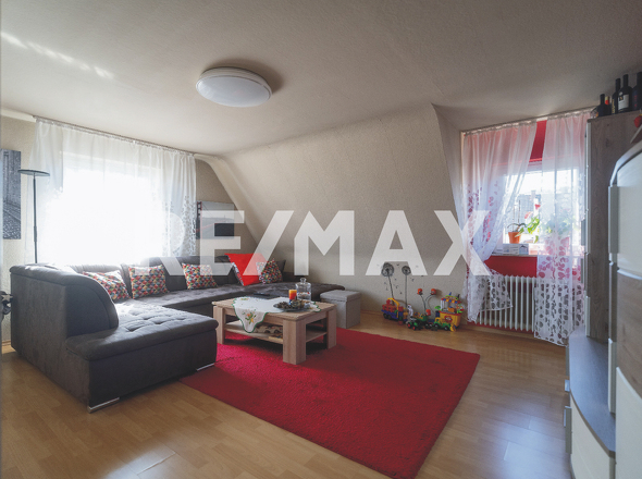 Wohnzimmer im DG