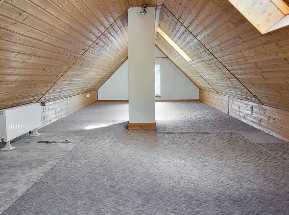 Ausgebauter Dachboden