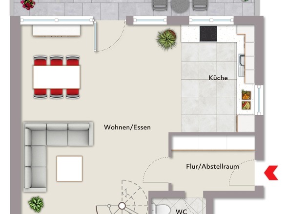 Grundriss 1. Ebene