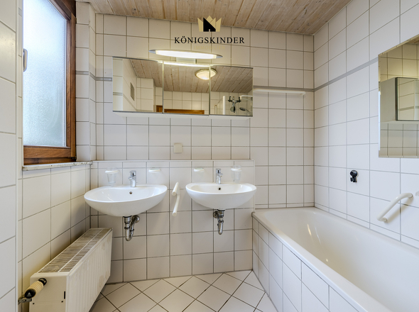 Für jede Stimmung das Richtige – erfrischende Dusche oder entspannendes Bad.
