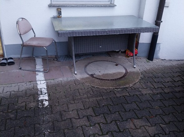 kleine Terasse