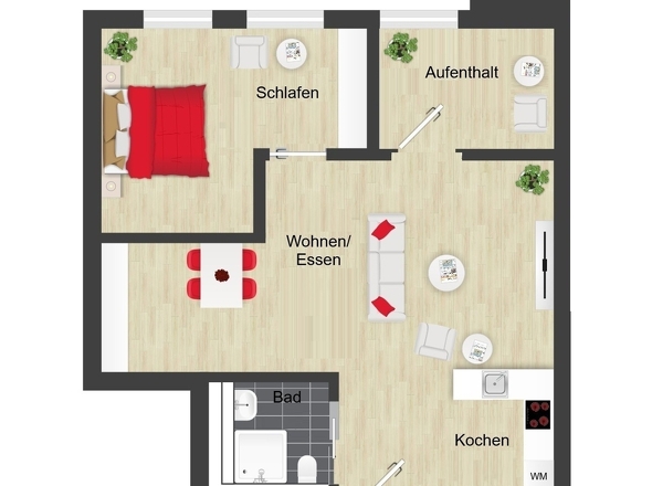 Grundriss WE33