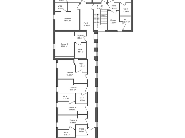 Grundriss 1. OG