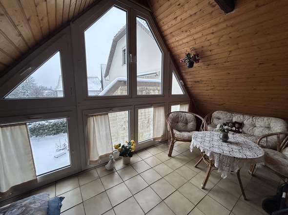 Loggia im Anbau
