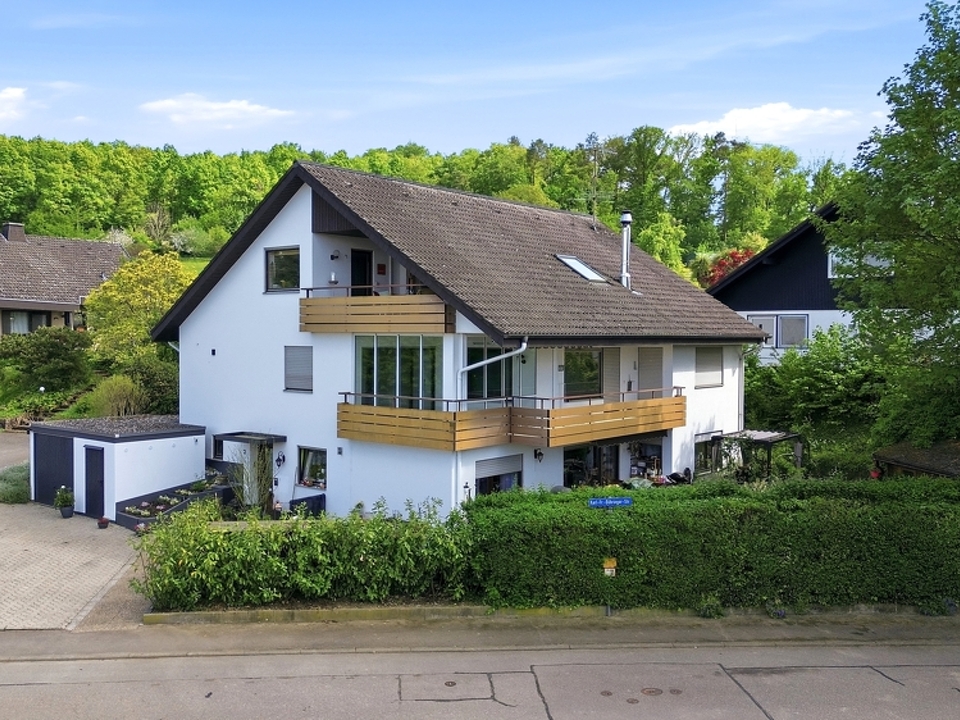 Das Haus und außen