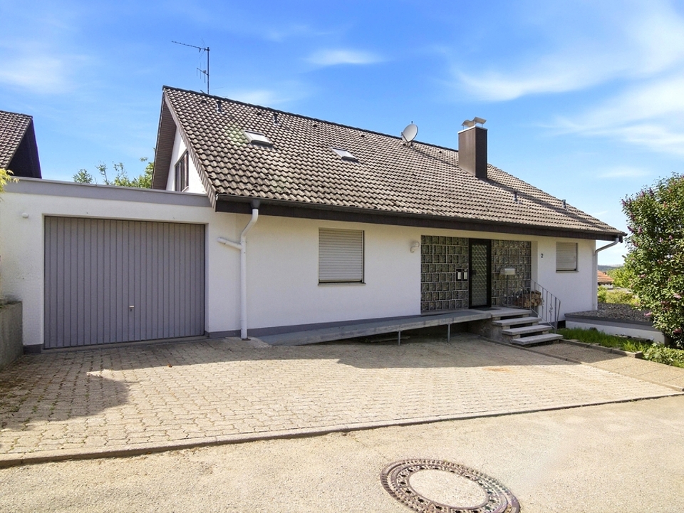 Das Haus von vorne