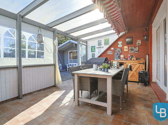 Terrasse im Wintergartenstil 
