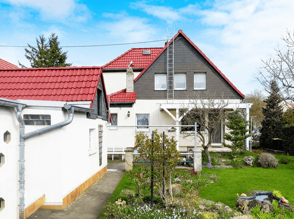 Giebel Gartenansicht