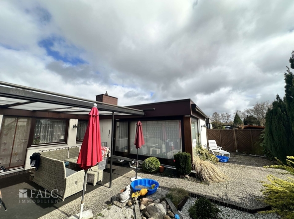 Überdachte Terrasse