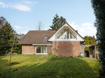Blick aus dem Garten