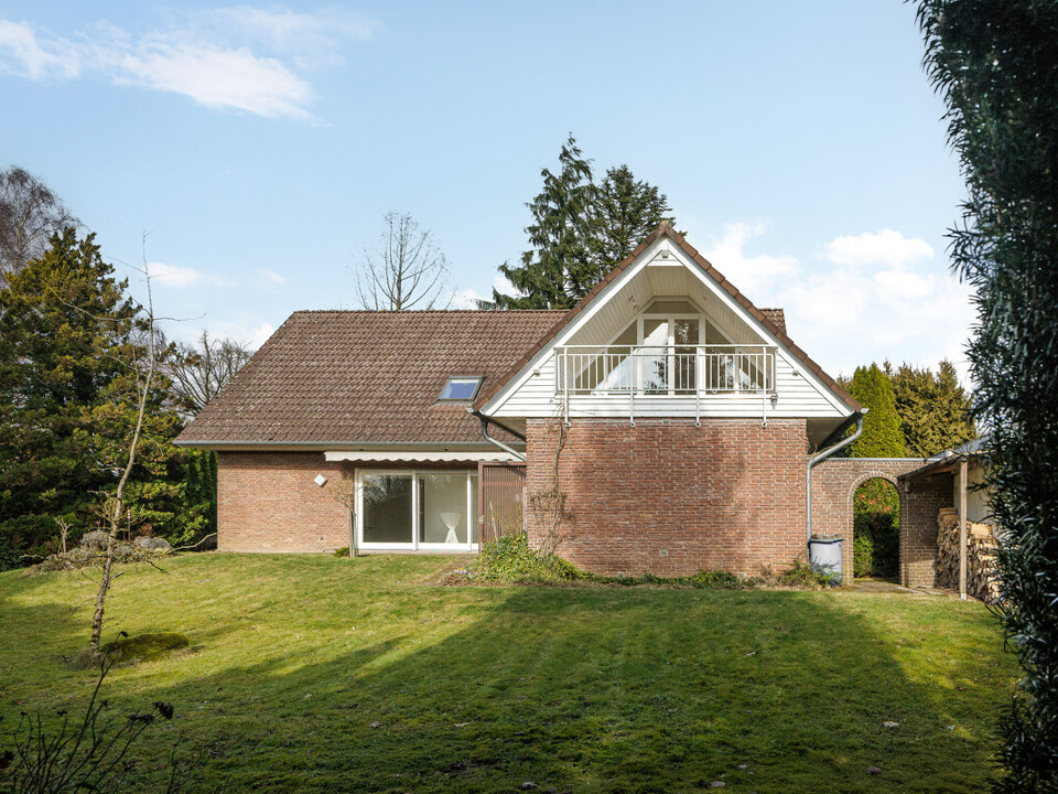 Blick aus dem Garten