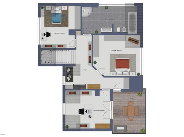 Grundriss DG