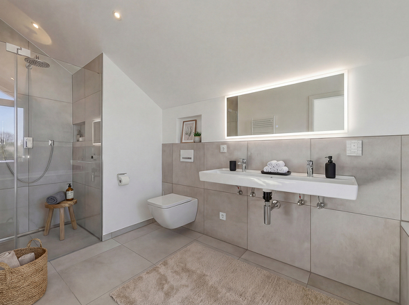 En Suite Bad visualisiert